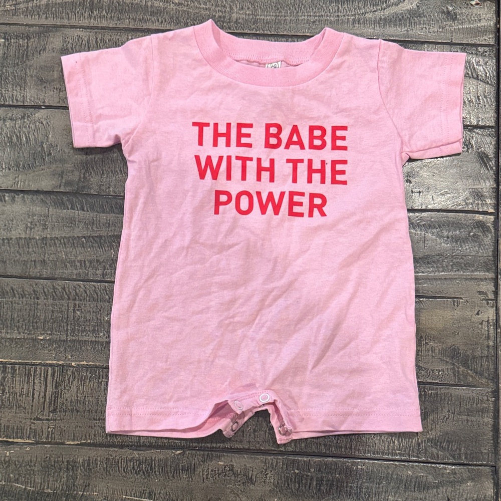 Pink Baby Onesie